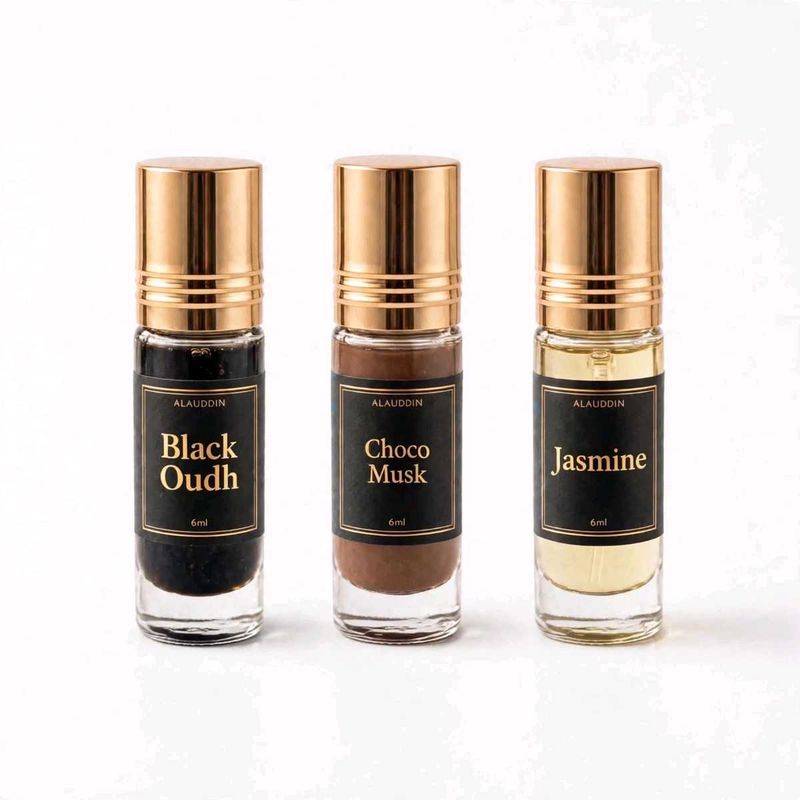 Alauddin Combo Pack Attar Rollerball Set