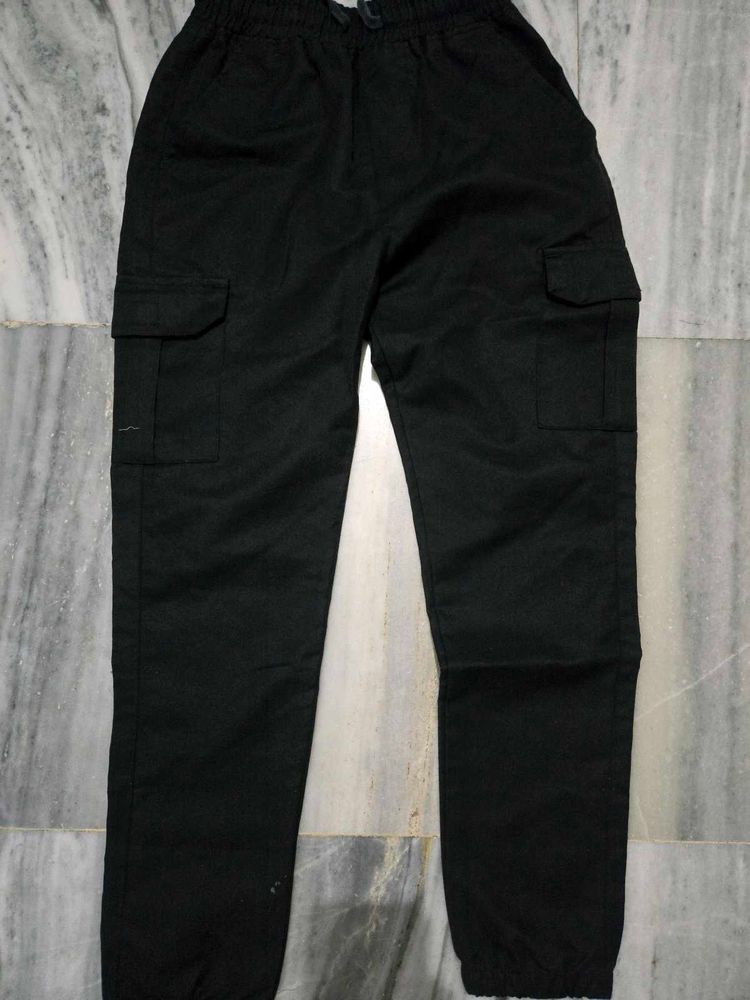 Comfortable Black Cargo Pants