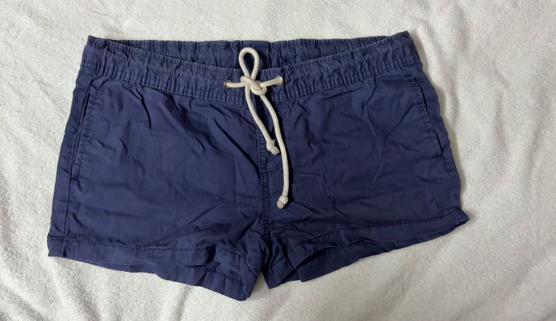 Navy Blue Casual Shorts