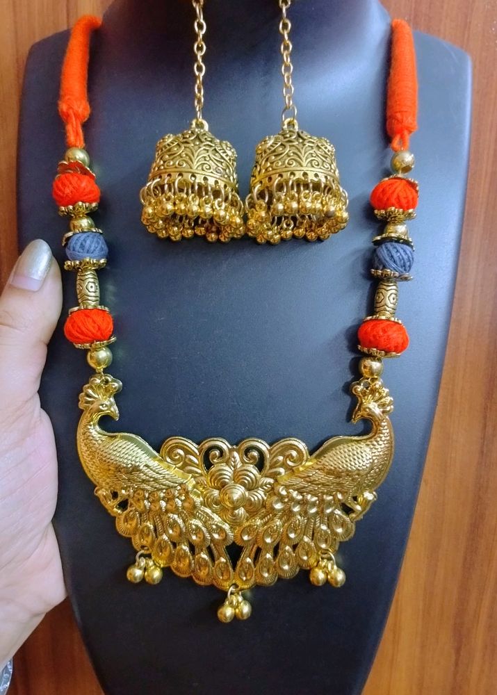 New Oxidised Jewellery Set