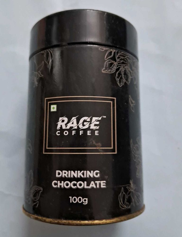 Rage Coffee Empty Tin Box