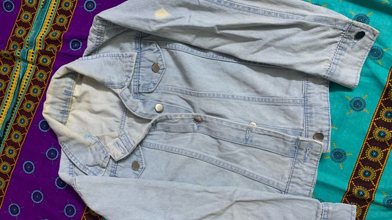 Classic Light Wash Denim Jacket