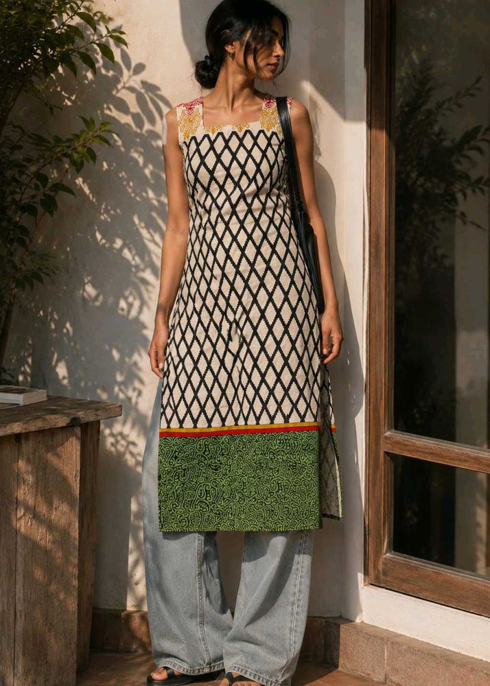 Square Neck Kurta 💓
