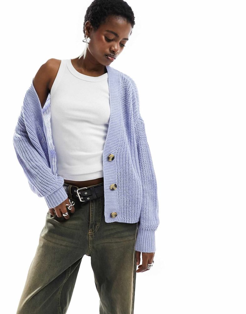 Blue Knit Cardigan🦋🌸
