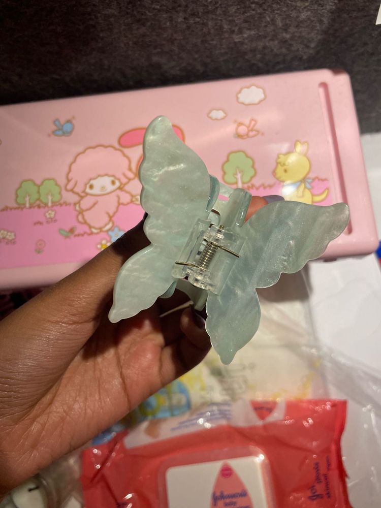 Butterfly Hair Claw Clip