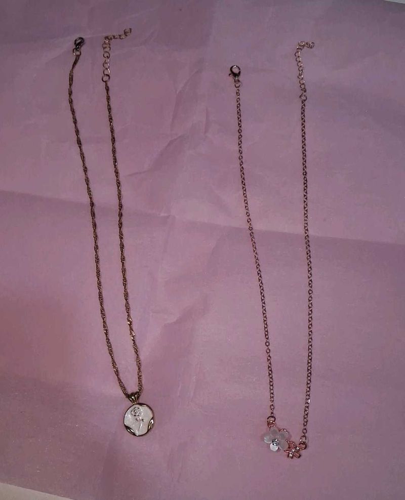 Two Delicate Necklaces