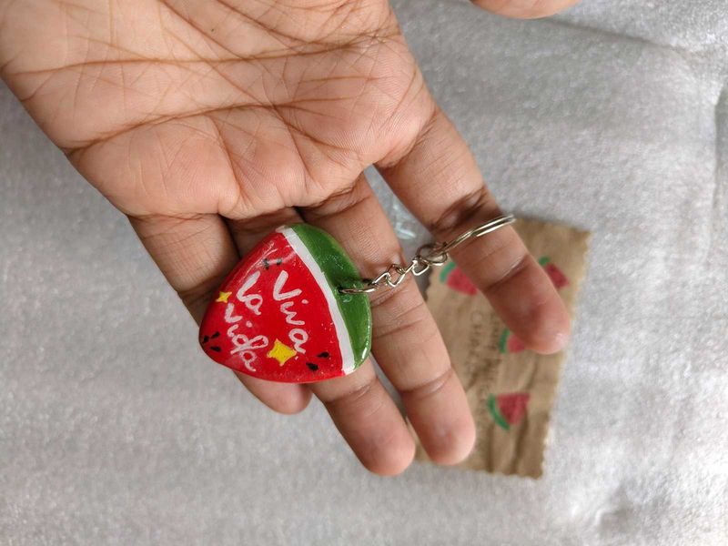 Twinkling Watermelon Viva La Vida Keychain (Any 1)