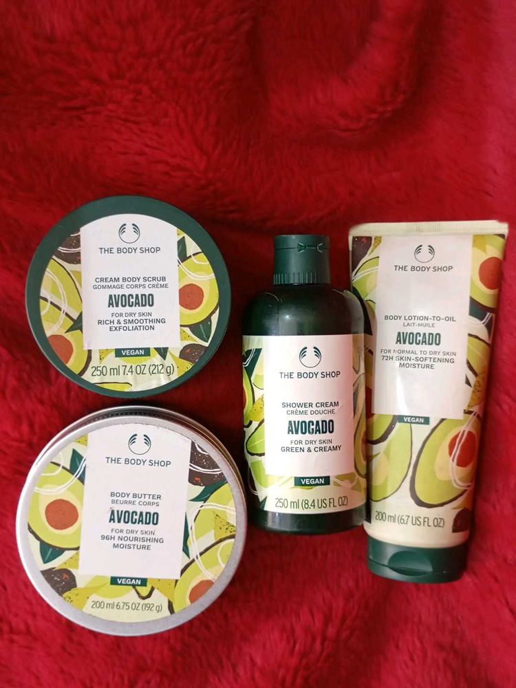 The Body Shop Avocado combo