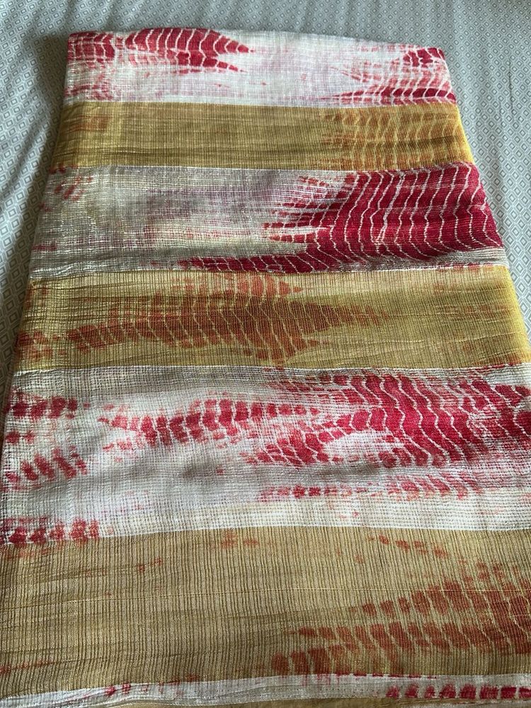 Unique Striped Saree