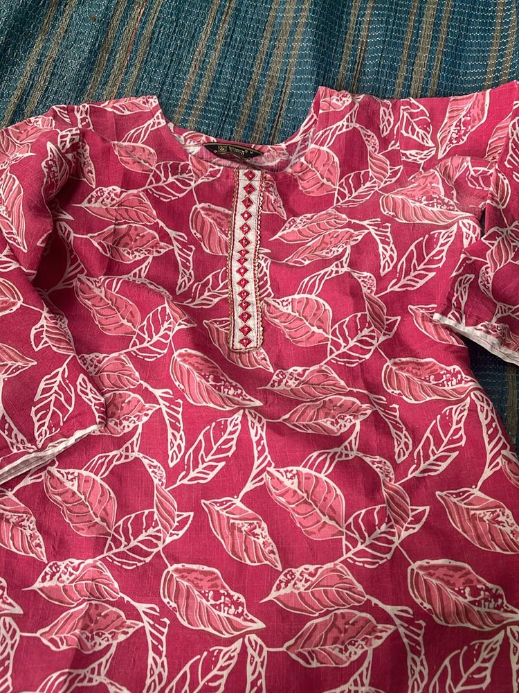 Women’s Pink Kurta