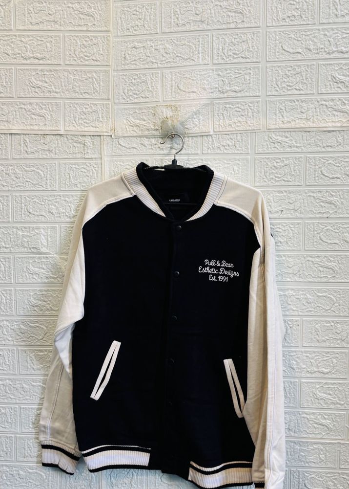 🇯🇵 Pull &amp; Bear imported Varsity Jacket