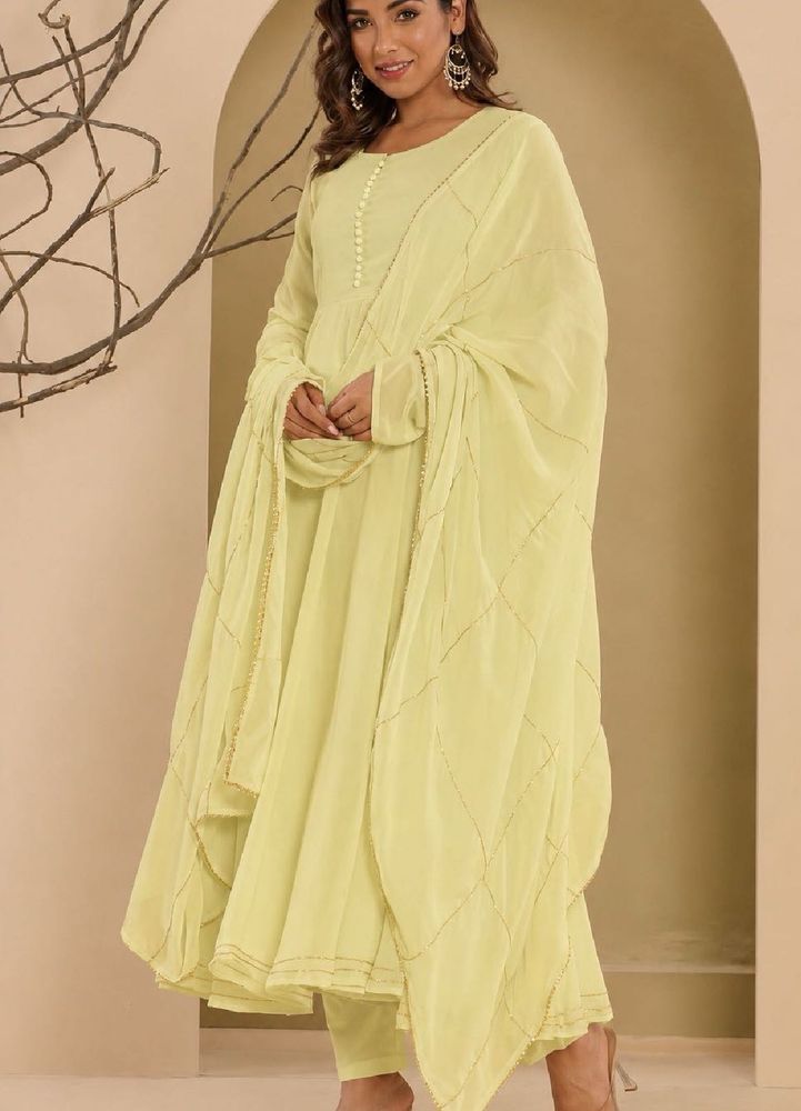Negotiable fully flair anarkali totally new