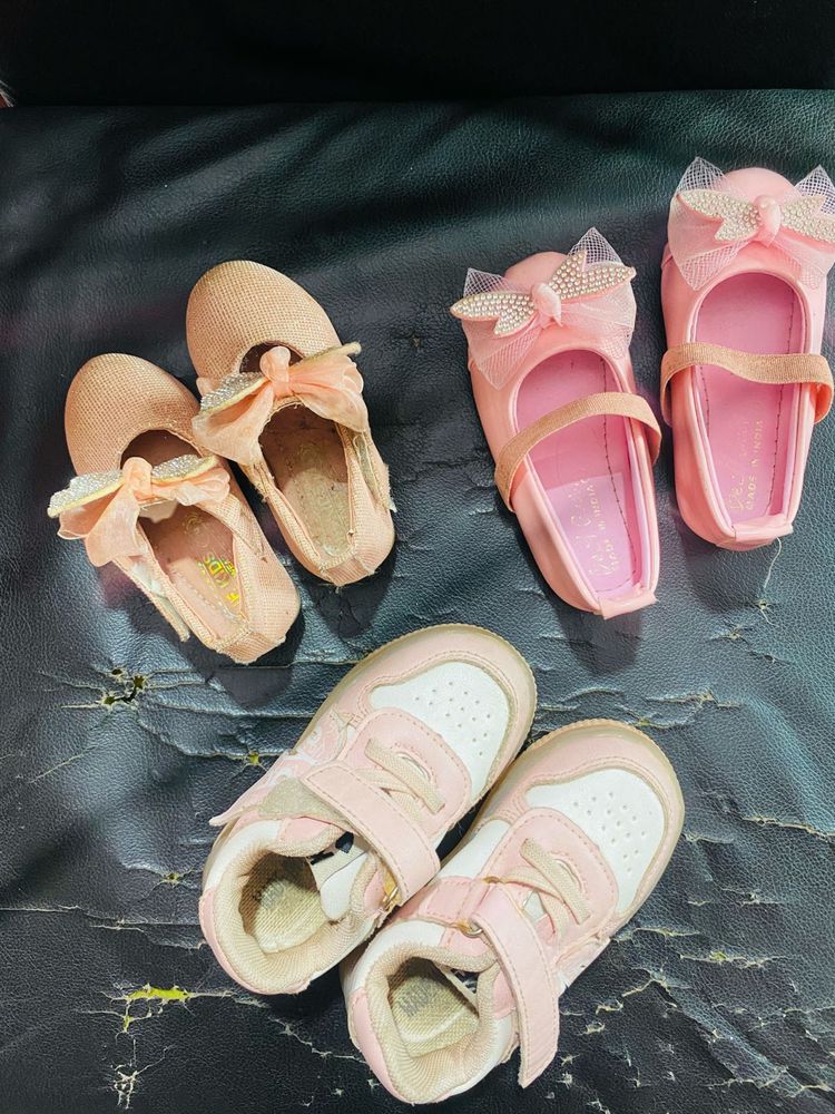 Adorable Pink Girls Shoes
