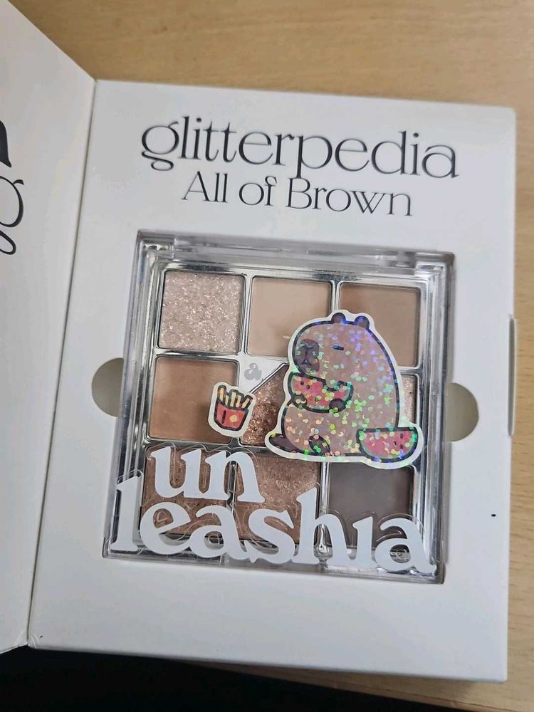 unleashia all about brown palette