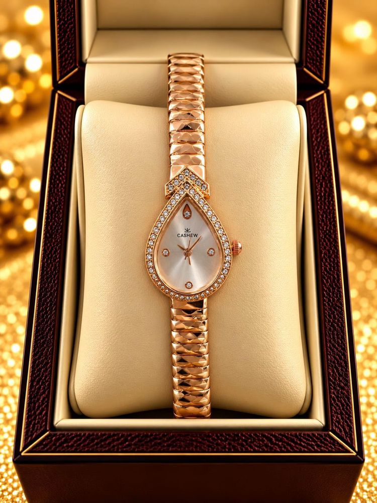 Cashew Rose Gold Ladies watch