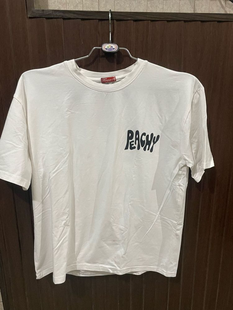 Peachy Graphic T-Shirt baggy fit