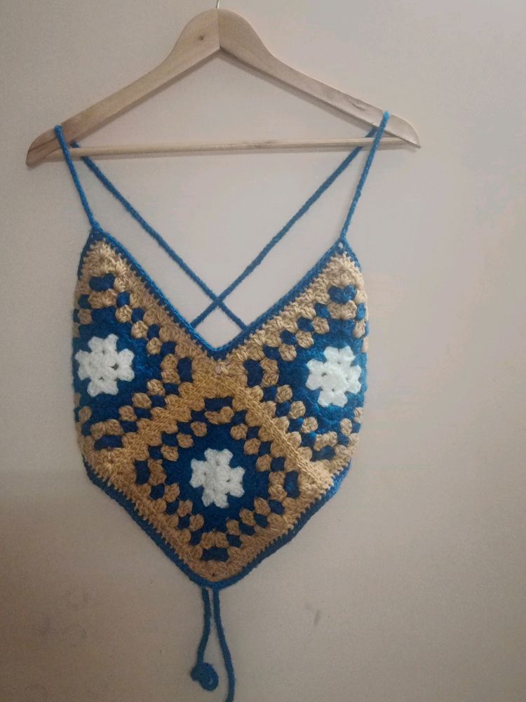 Granny Square Crop Top
