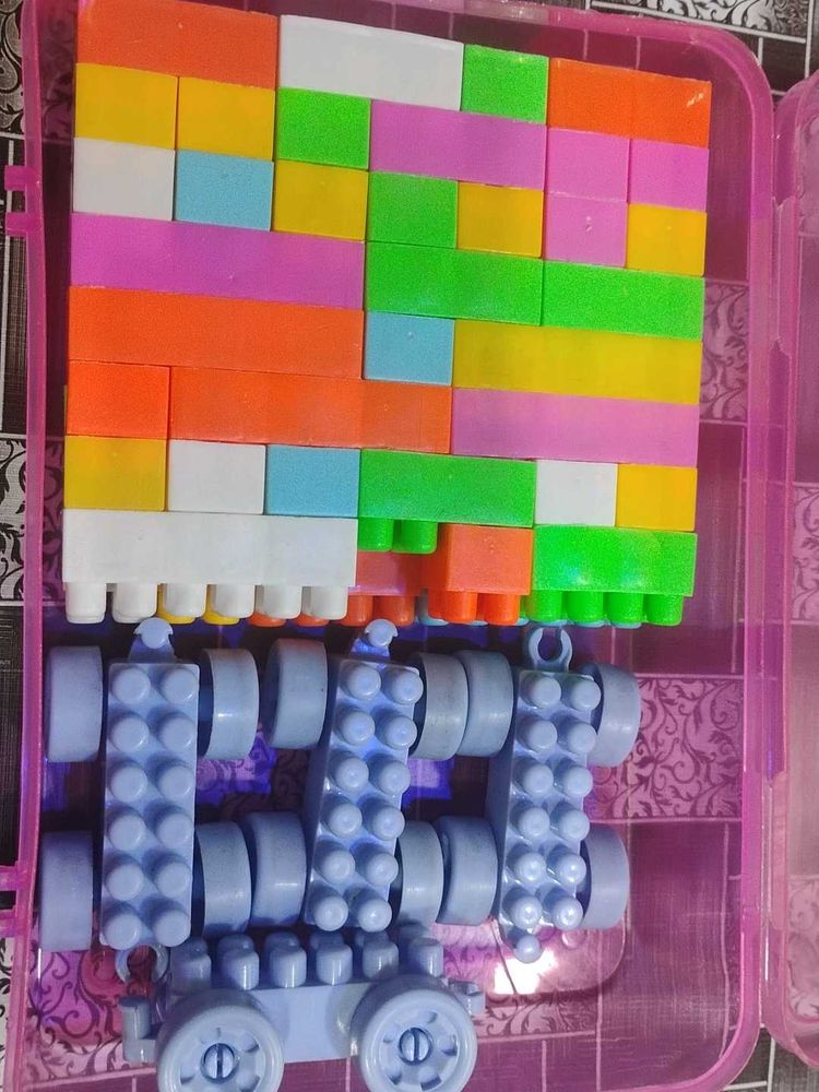 Colorful Building Blocks Set