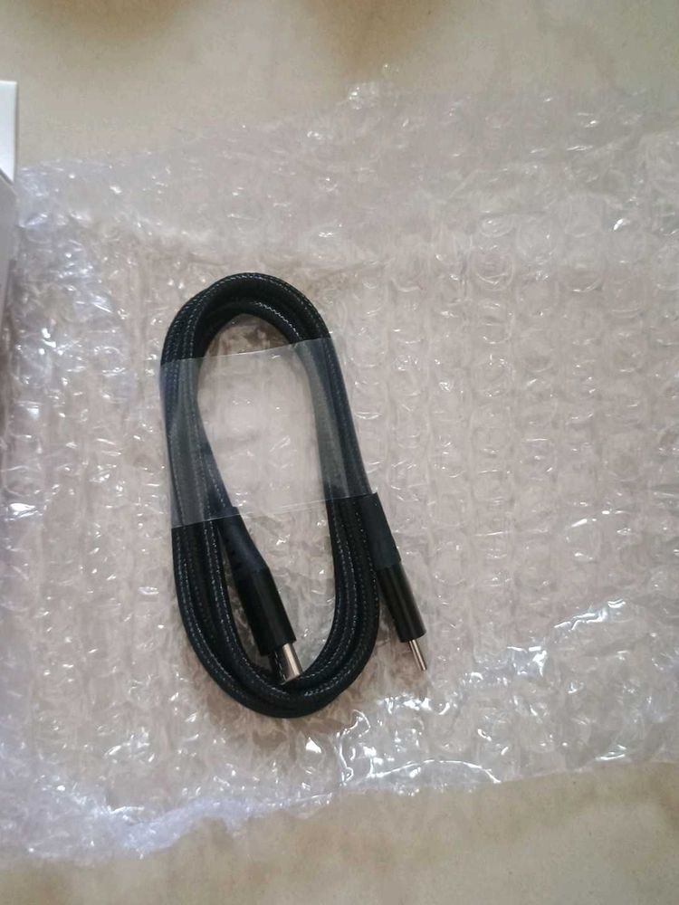 Portronics Braided USB-C to USB-C Cable