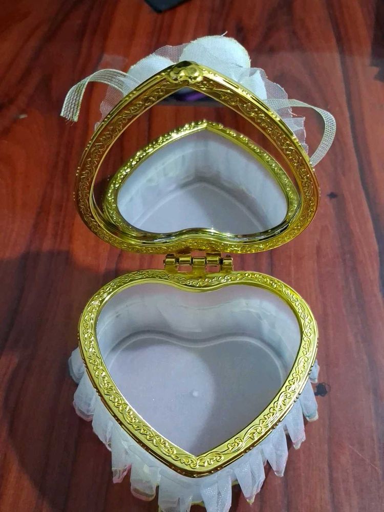 Heart Shaped Jewelry Box