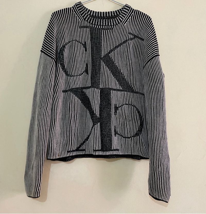 Calvin Klein monogram sweater