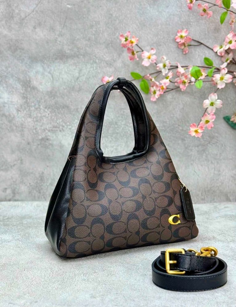 Coach Monogram Shoulder Bag