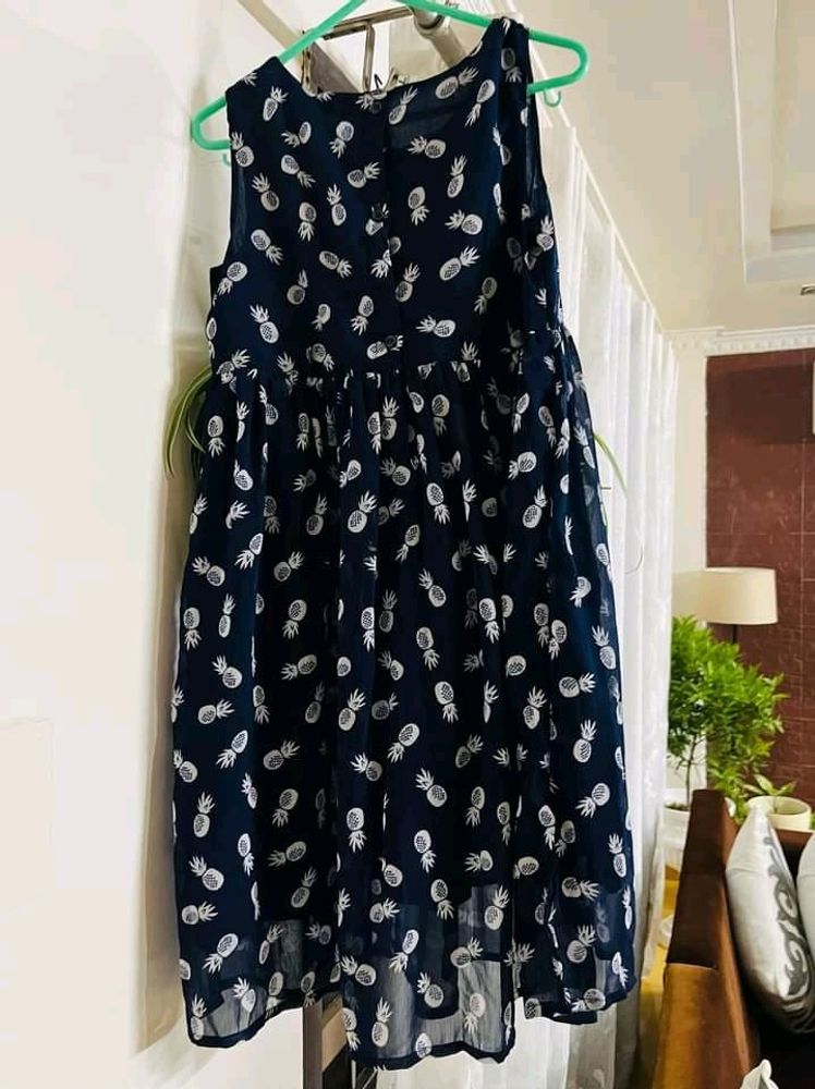 Navy Blue Dress