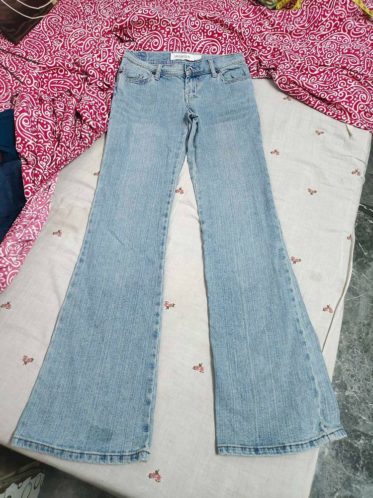 bootcut Light Wash  Denim Jeans