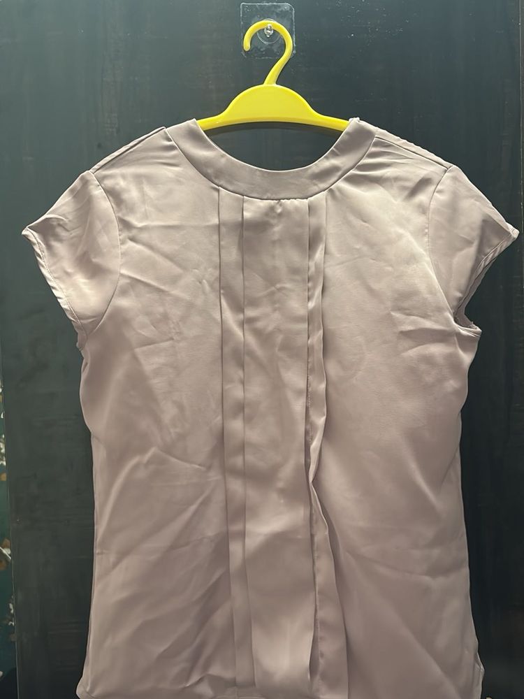 Elegant Pleated Blouse