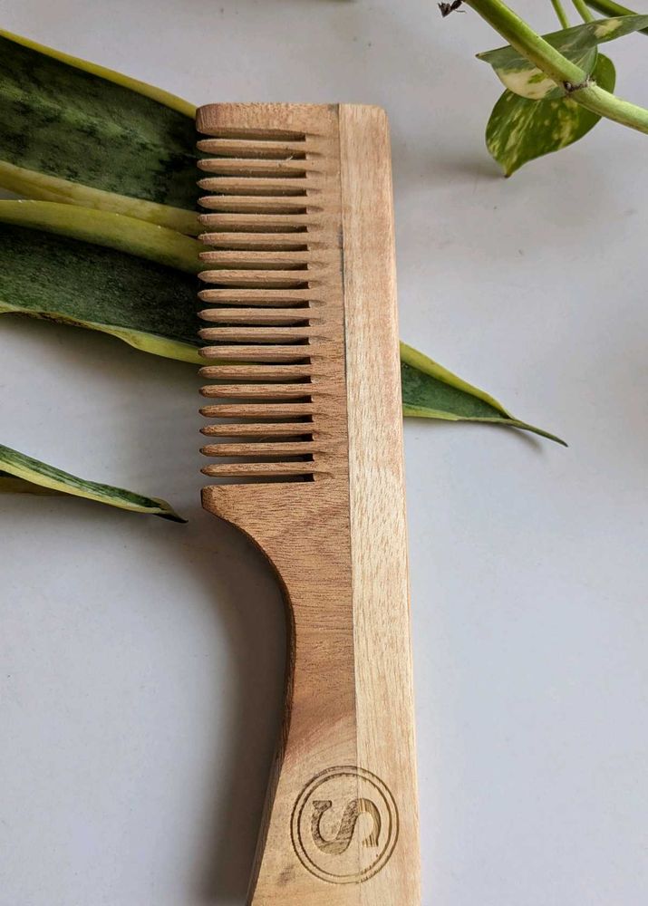 Wooden Neem Comb