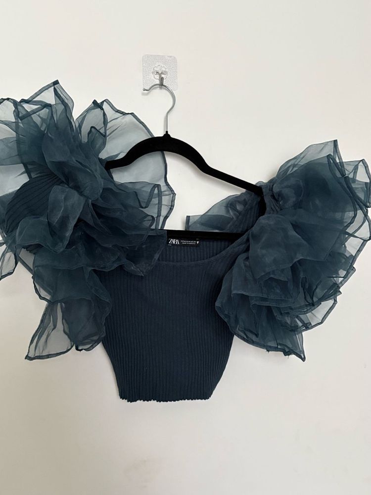 Zara Ruffle Top