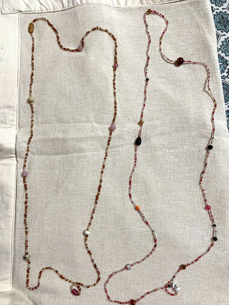 Boho Beaded Long Necklaces
