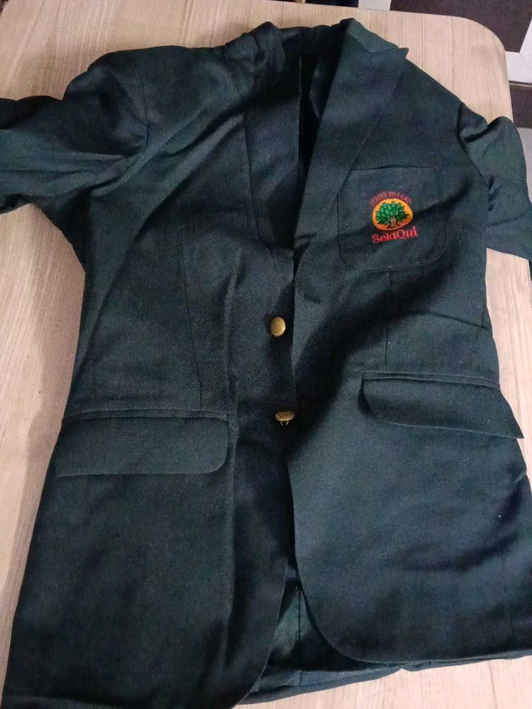 Dark Green Blazer for school