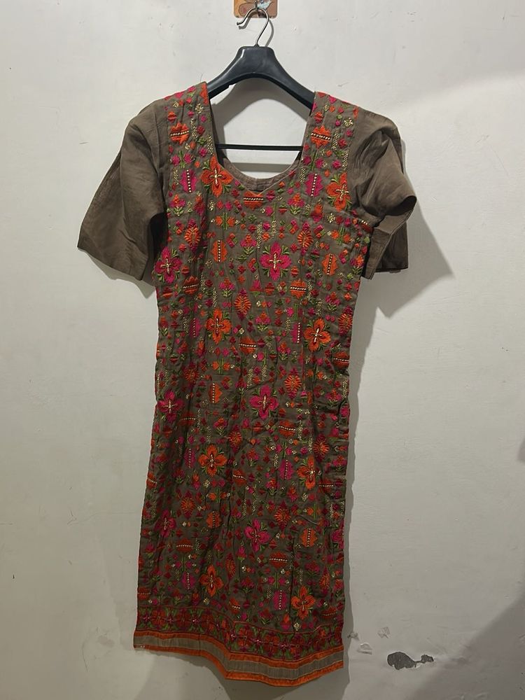 Embroidered Kurta