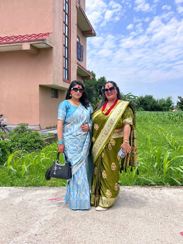 Beautiful Blue saree for women