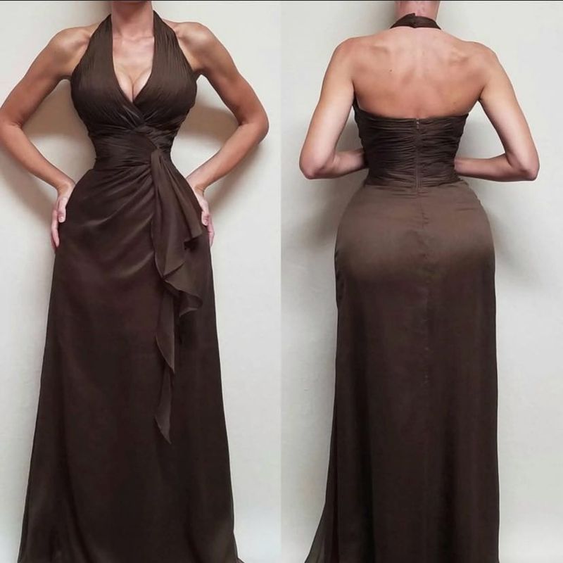 Luxury Elegent🥀Halter Dress🥀David's Bridal