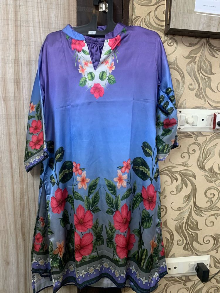 Beautiful Floral Print turkish coord set