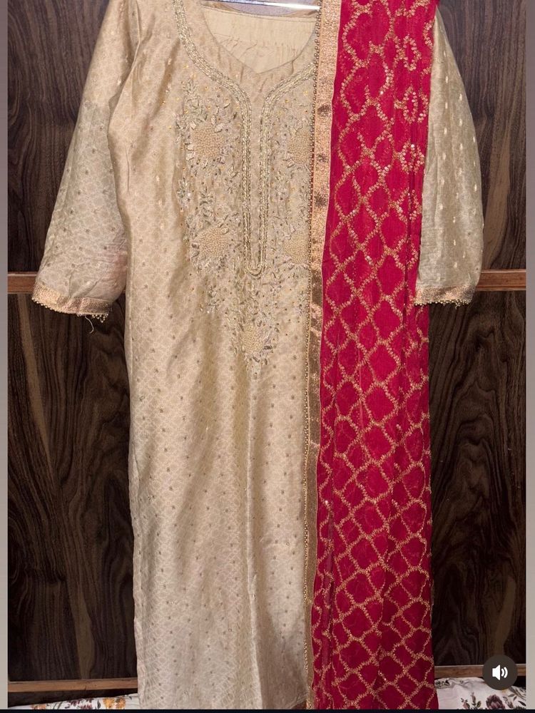 Heavy Embroidery work Party wear suit