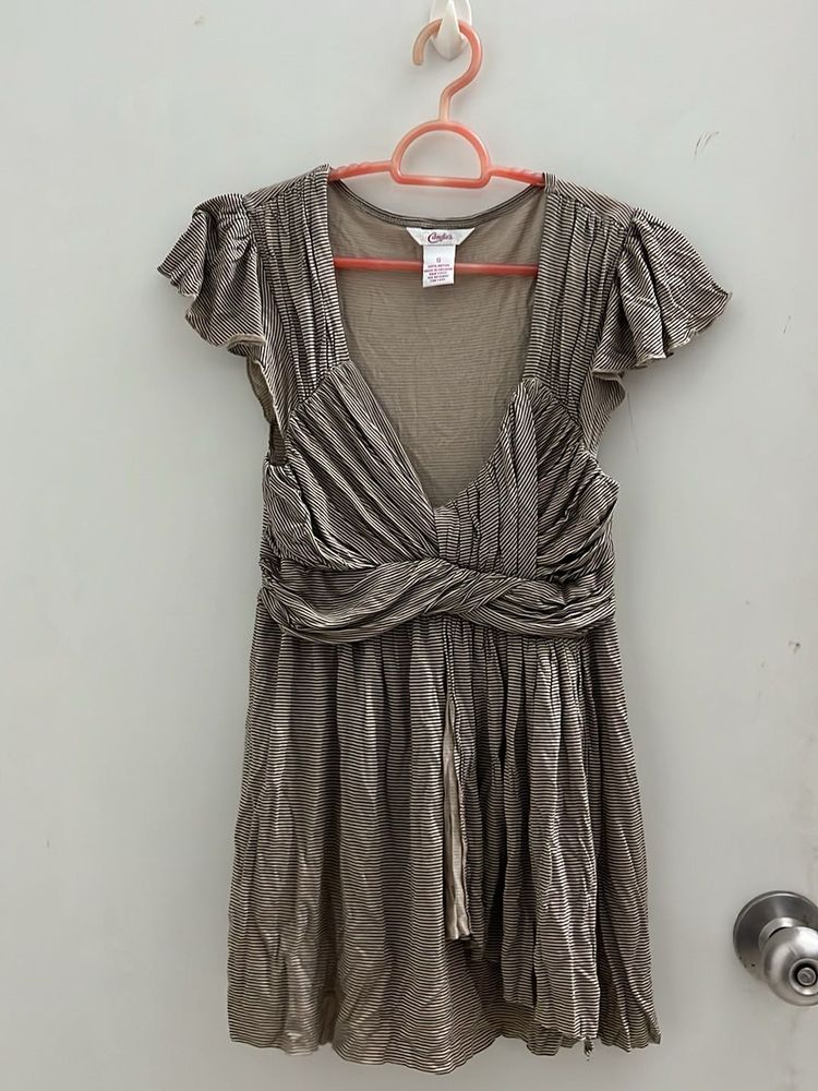 Chic Ruched Front Blouse