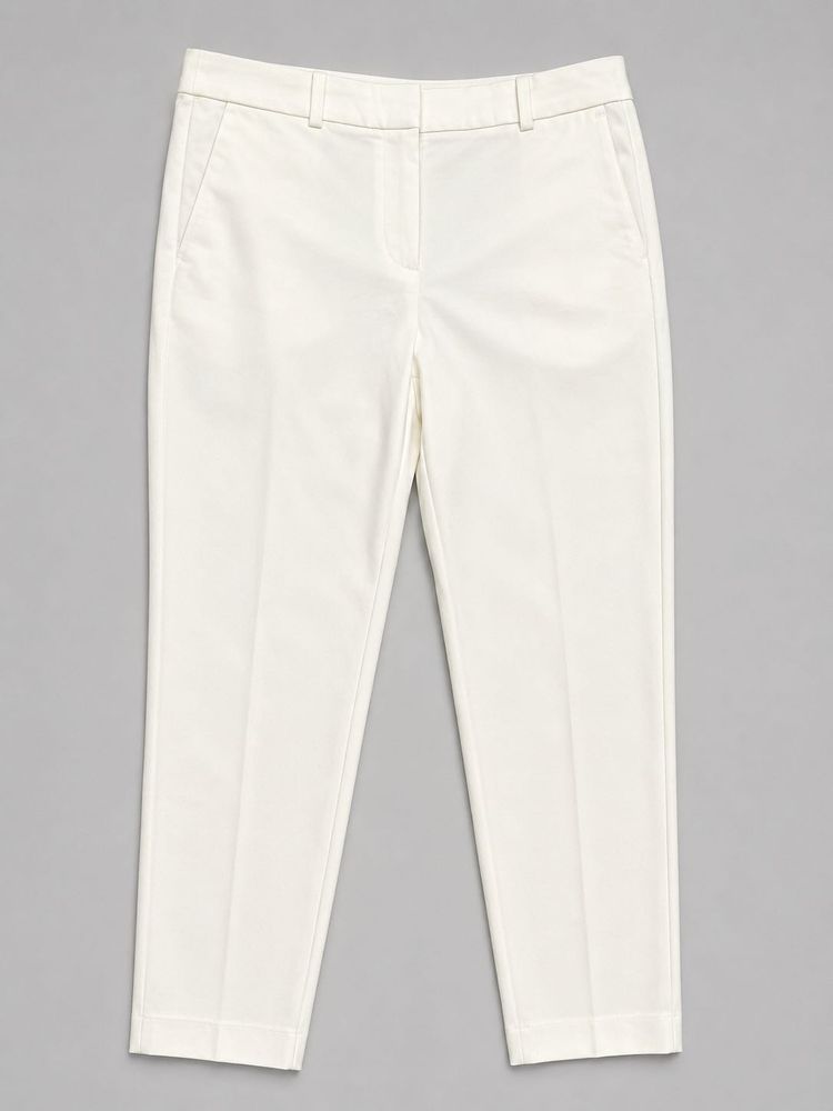Classic White Trousers