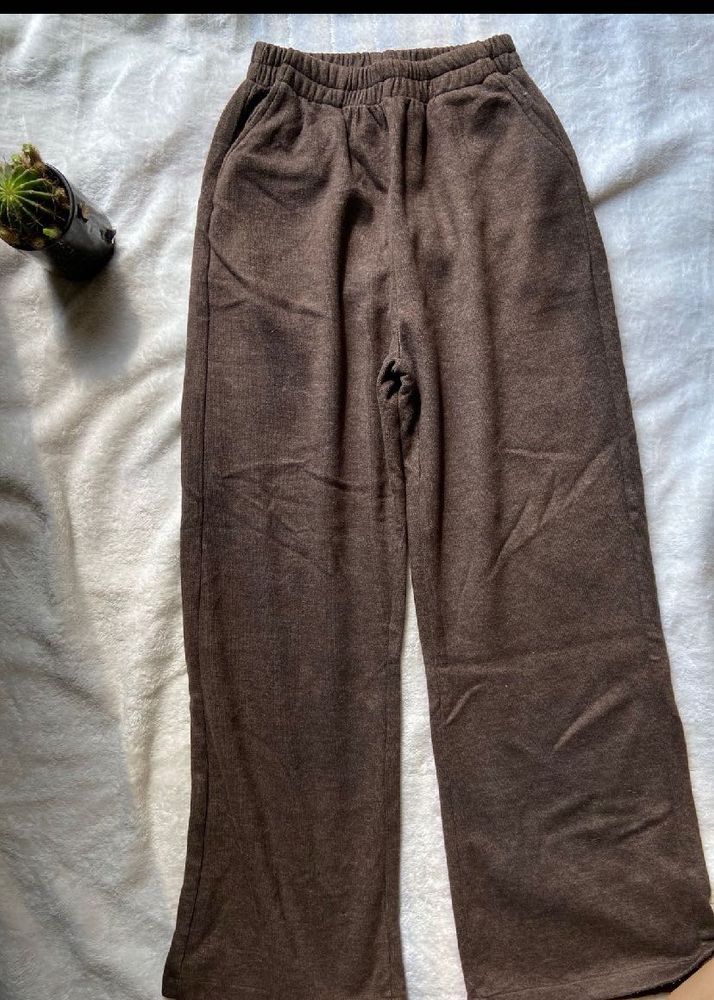 Comfy Brown Wide Leg Pants