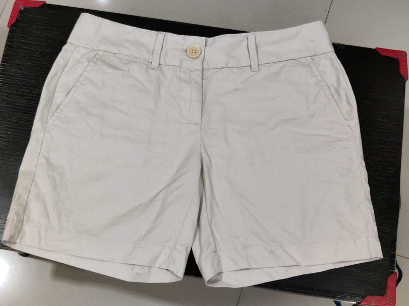 Classic Beige Chino Shorts