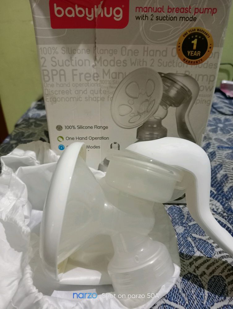 Babyhug Manual breast Pump