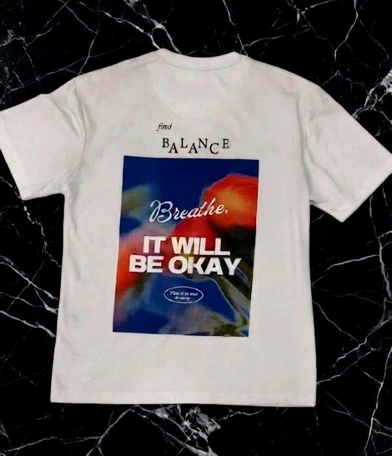 White Graphic T-Shirt