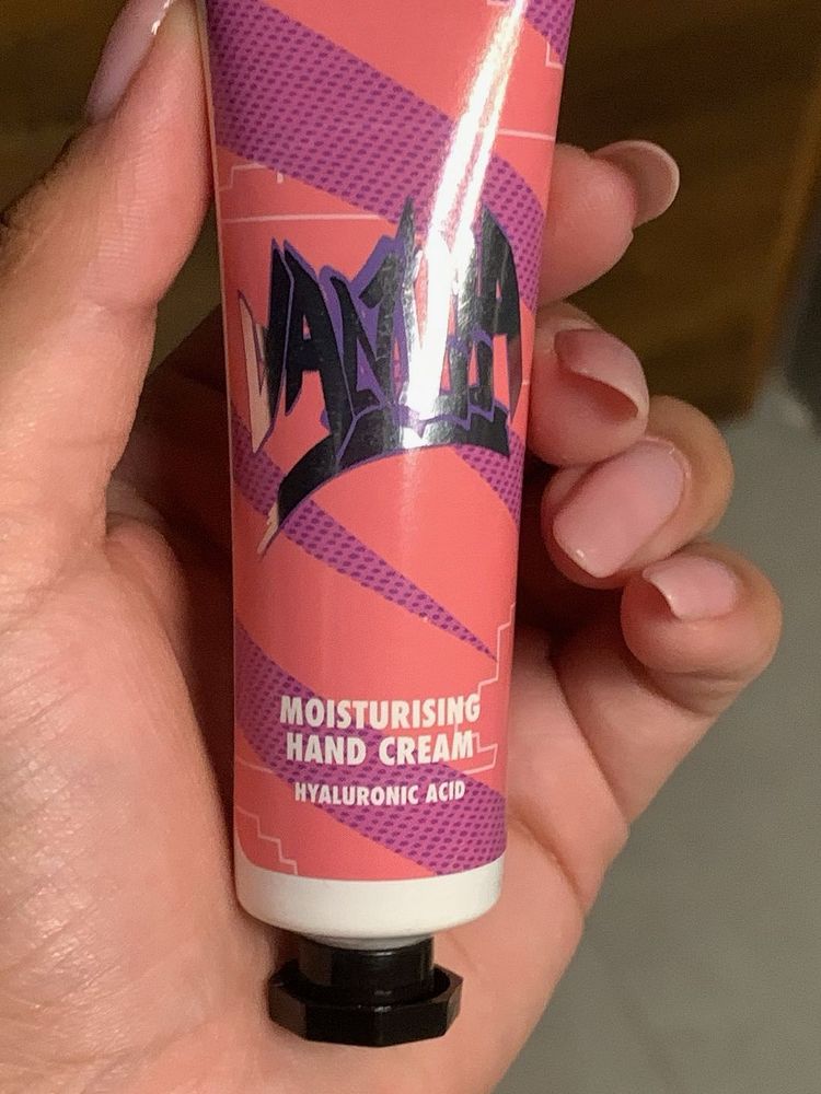 Hand cream with BEDAZZLED CAP