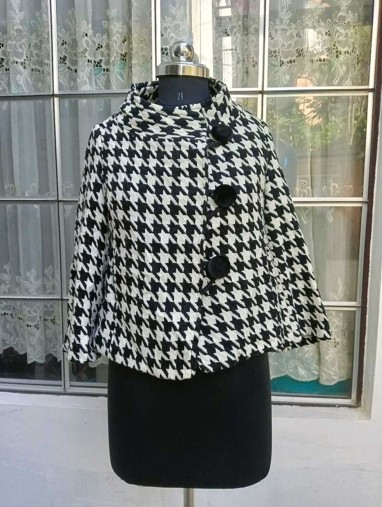 Tweed Umbrella Cut  Coat