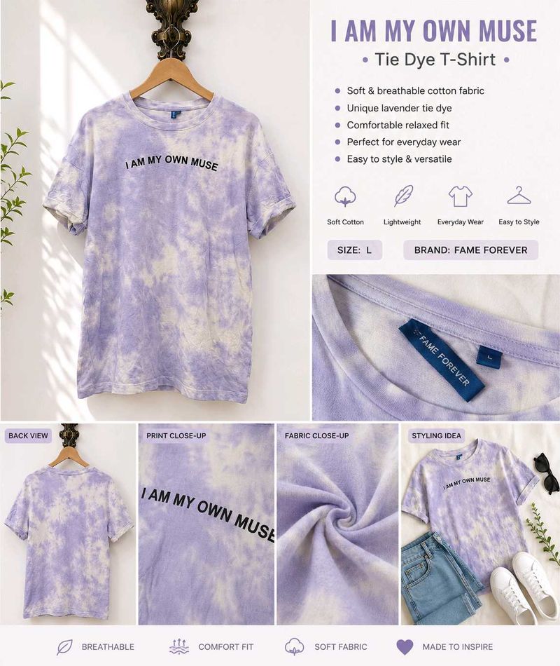 Tie Dye Graphic T-Shirt