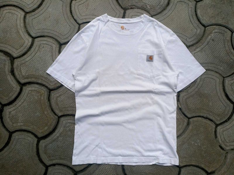 Carhartt White Pocket T-Shirt