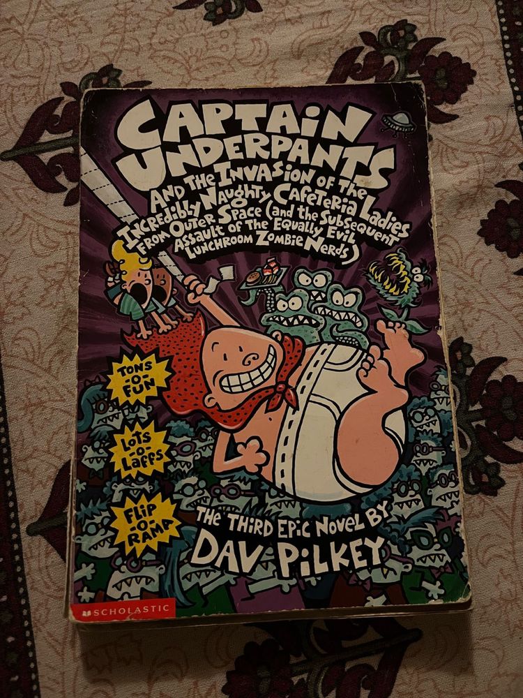 Captain Underpants Book