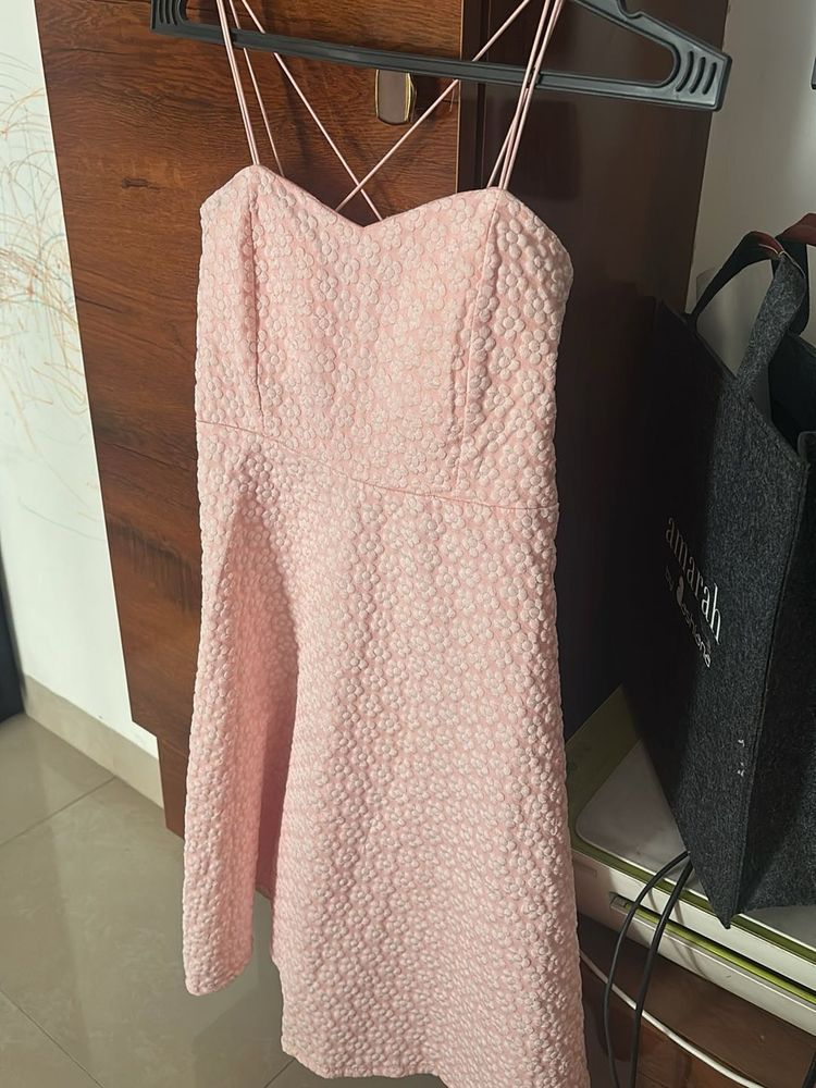 Pink Floral Dress ♥️